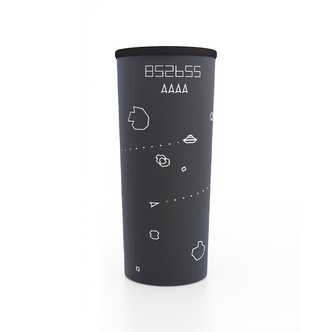Asteroids koozie