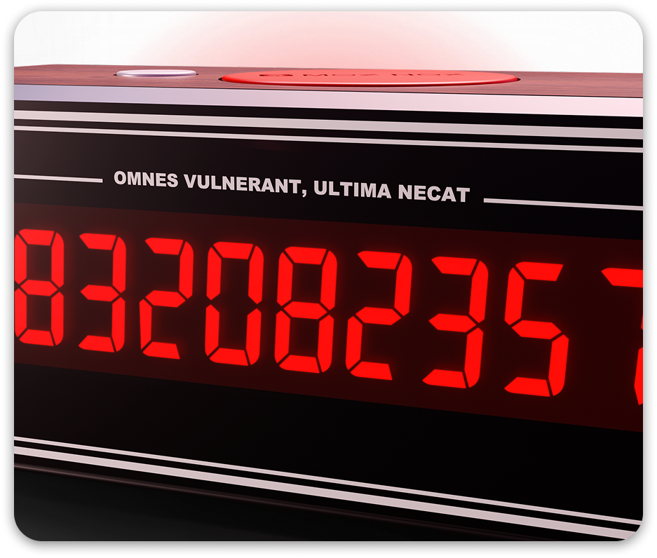 Digital Death Clock The Death Clock by Vsauce – Inq Factory